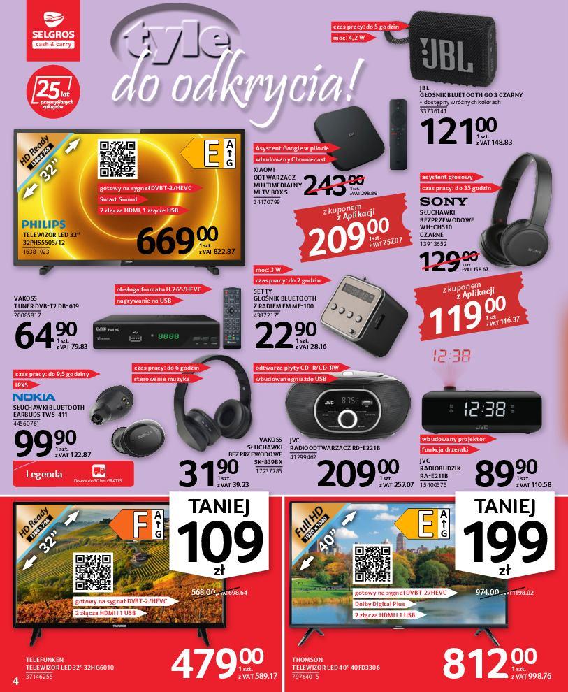 Gazetka promocyjna Selgros str. 4