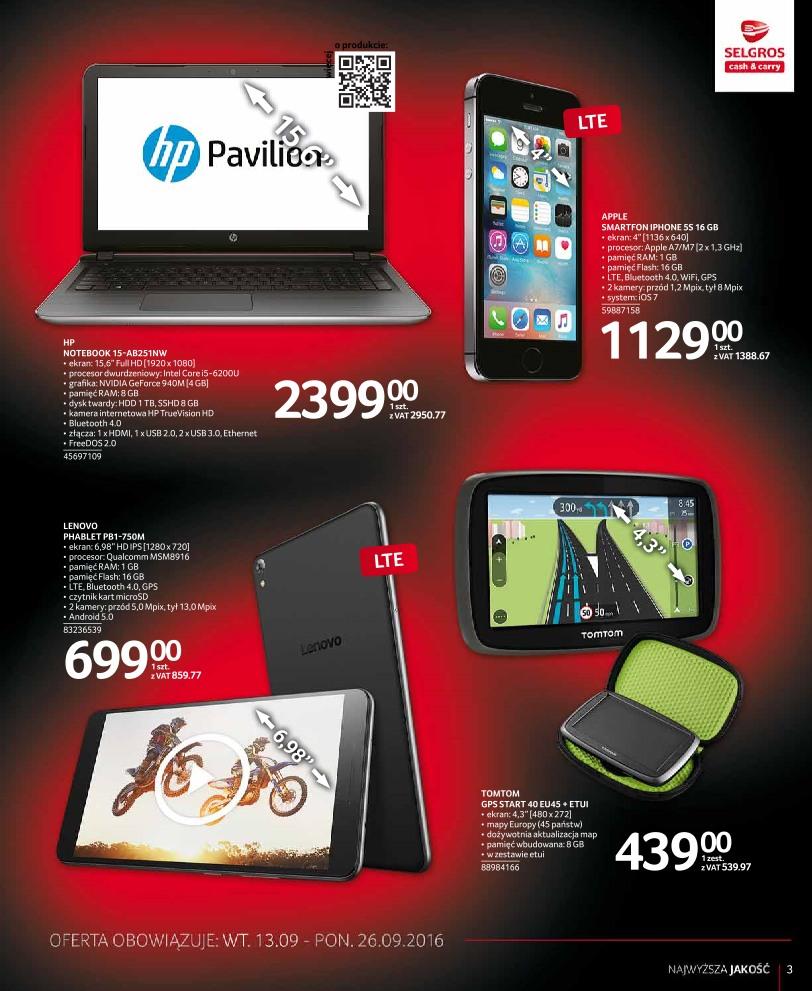 Gazetka promocyjna Selgros str. 3