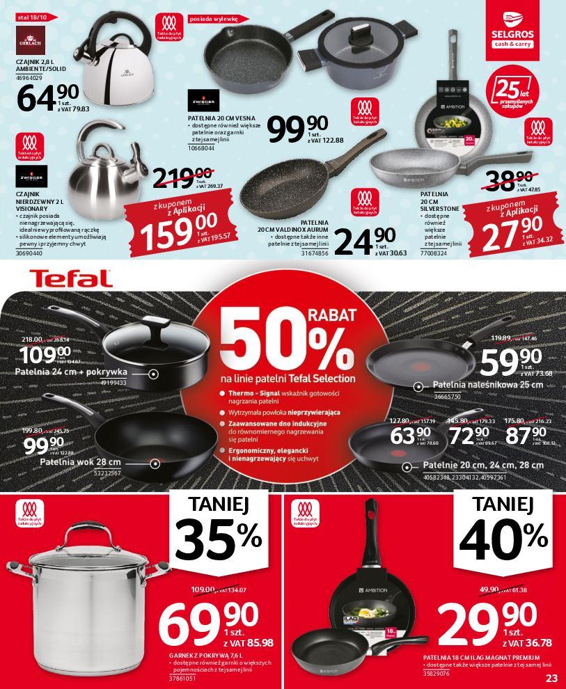 Gazetka promocyjna Selgros str. 23
