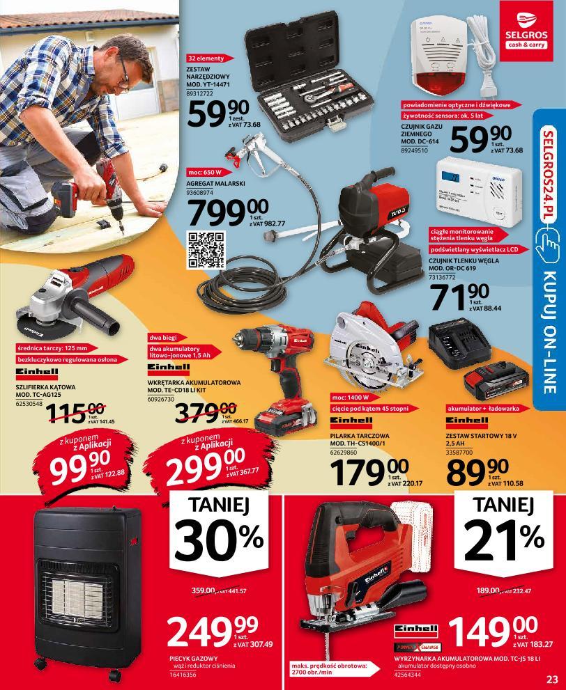 Gazetka promocyjna Selgros str. 23