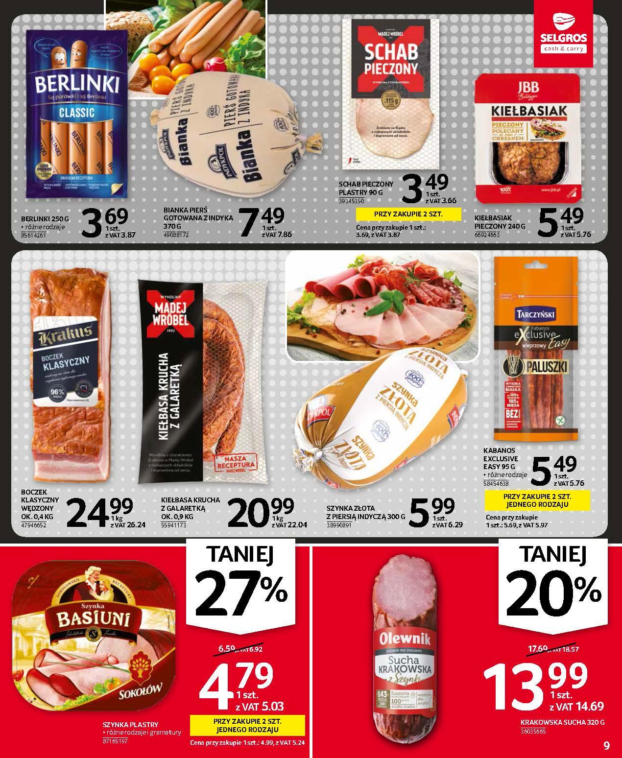 Gazetka promocyjna Selgros str. 9