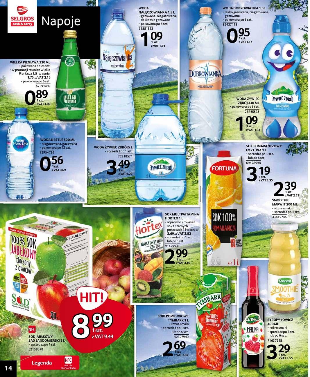 Gazetka promocyjna Selgros str. 14