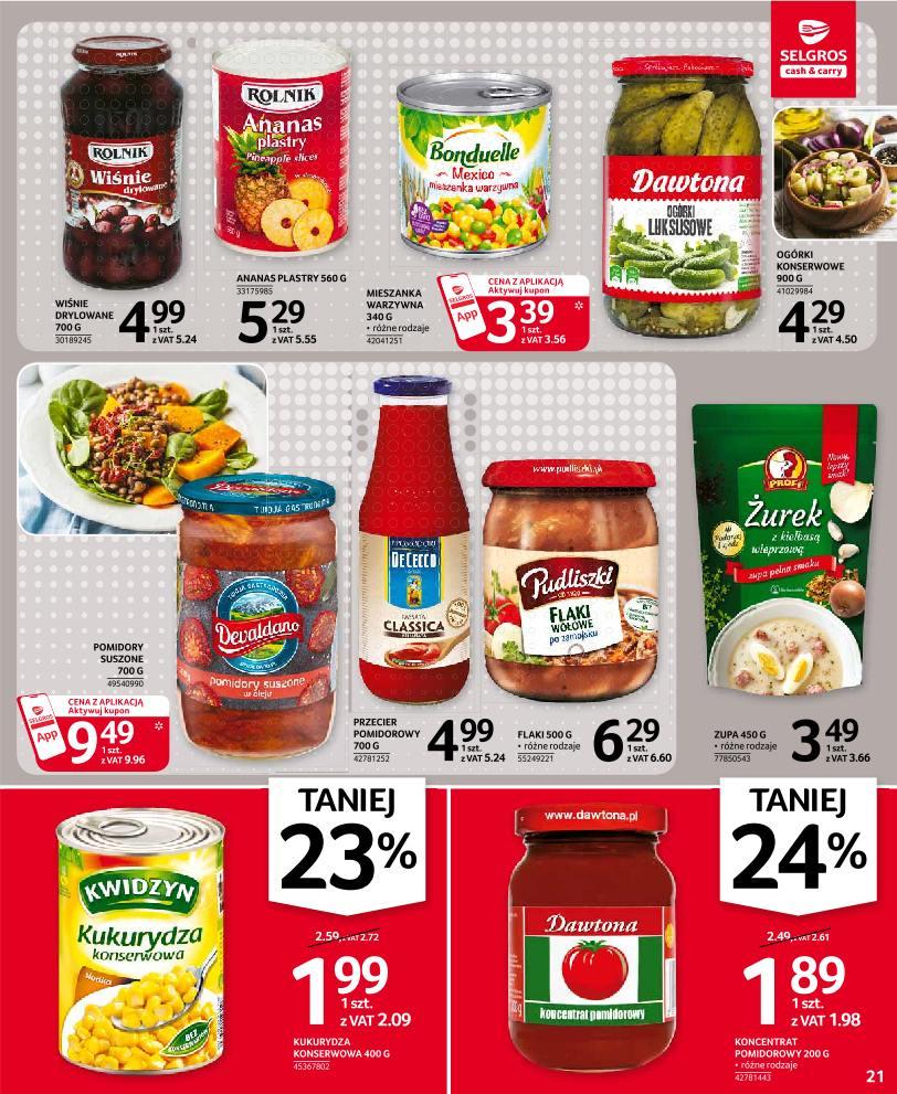 Gazetka promocyjna Selgros str. 21