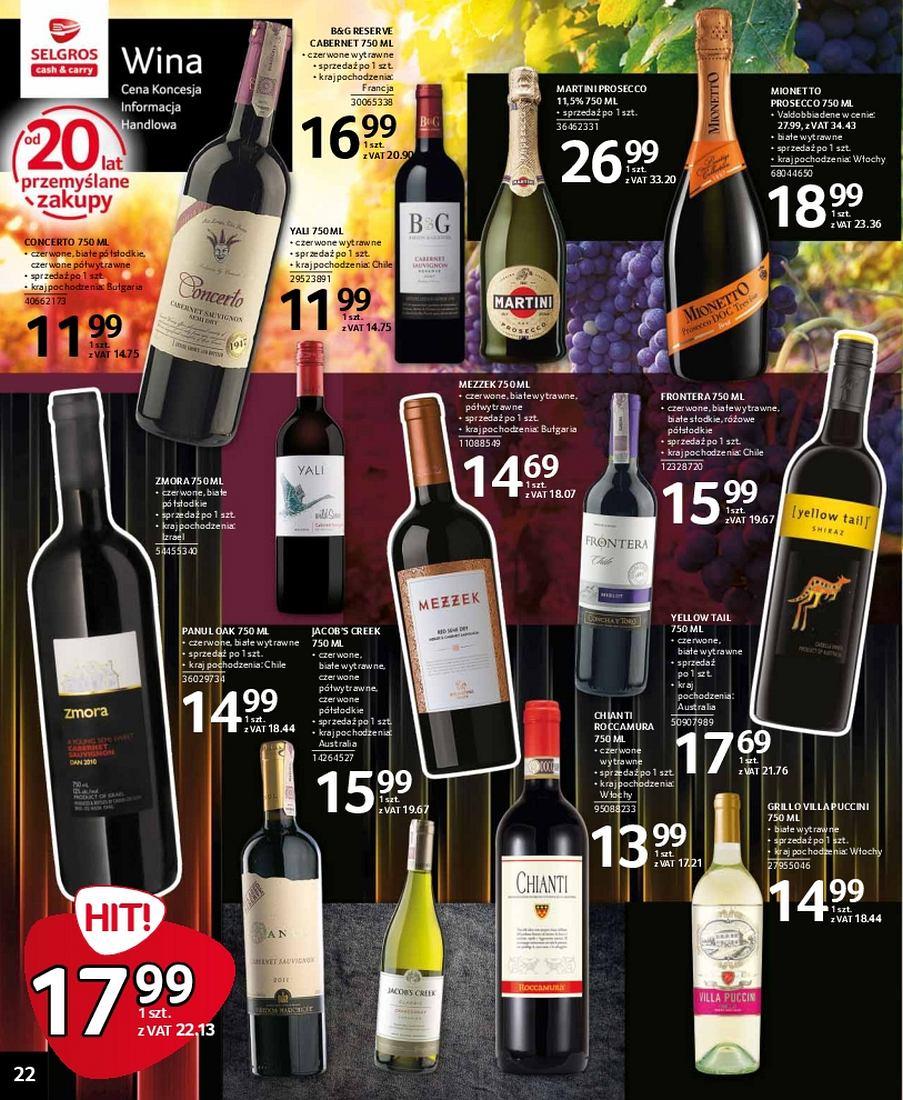 Gazetka promocyjna Selgros str. 22