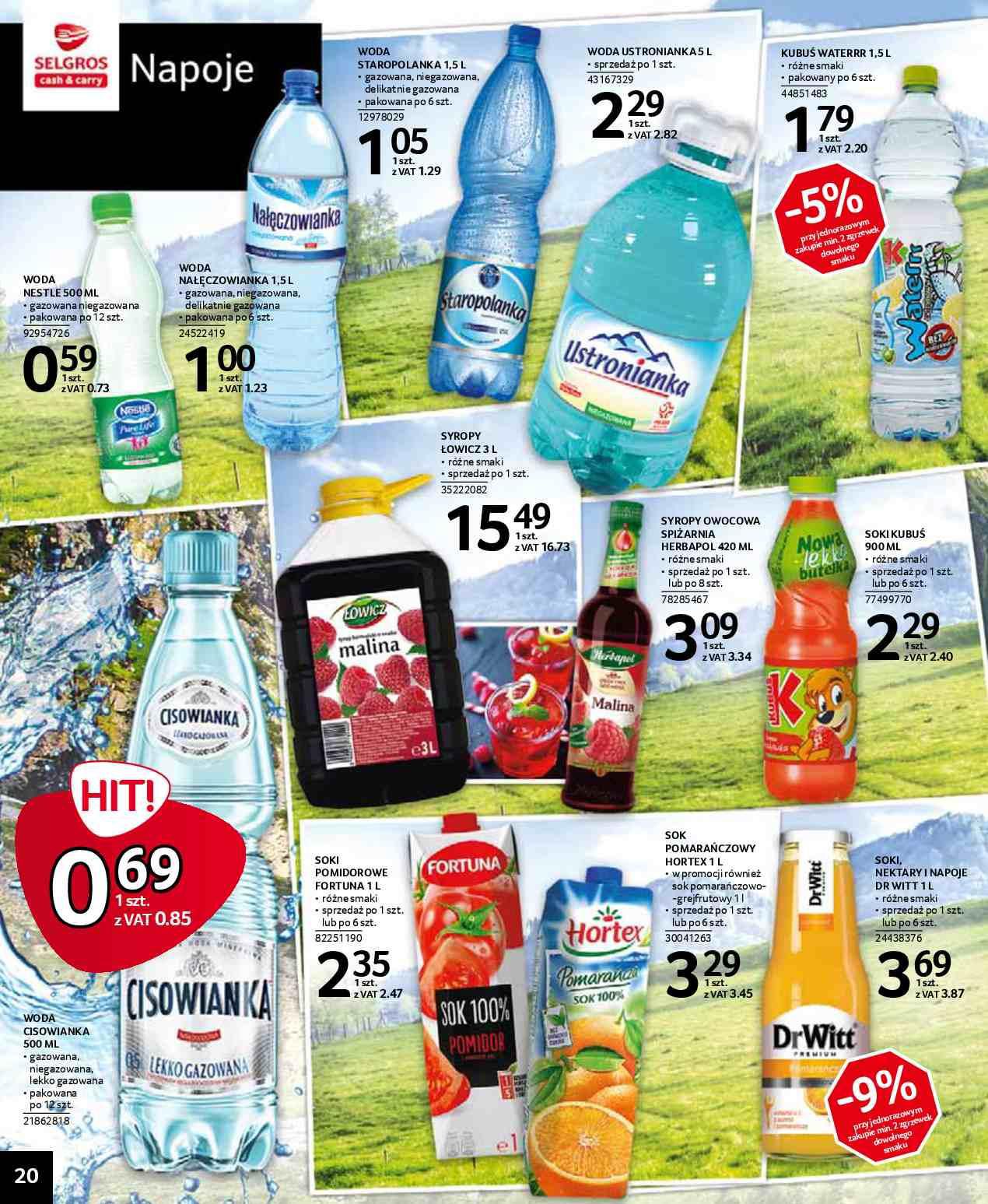 Gazetka promocyjna Selgros str. 20
