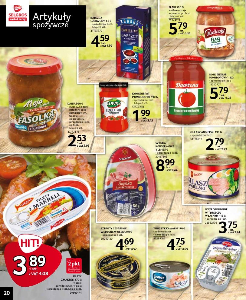 Gazetka promocyjna Selgros str. 20