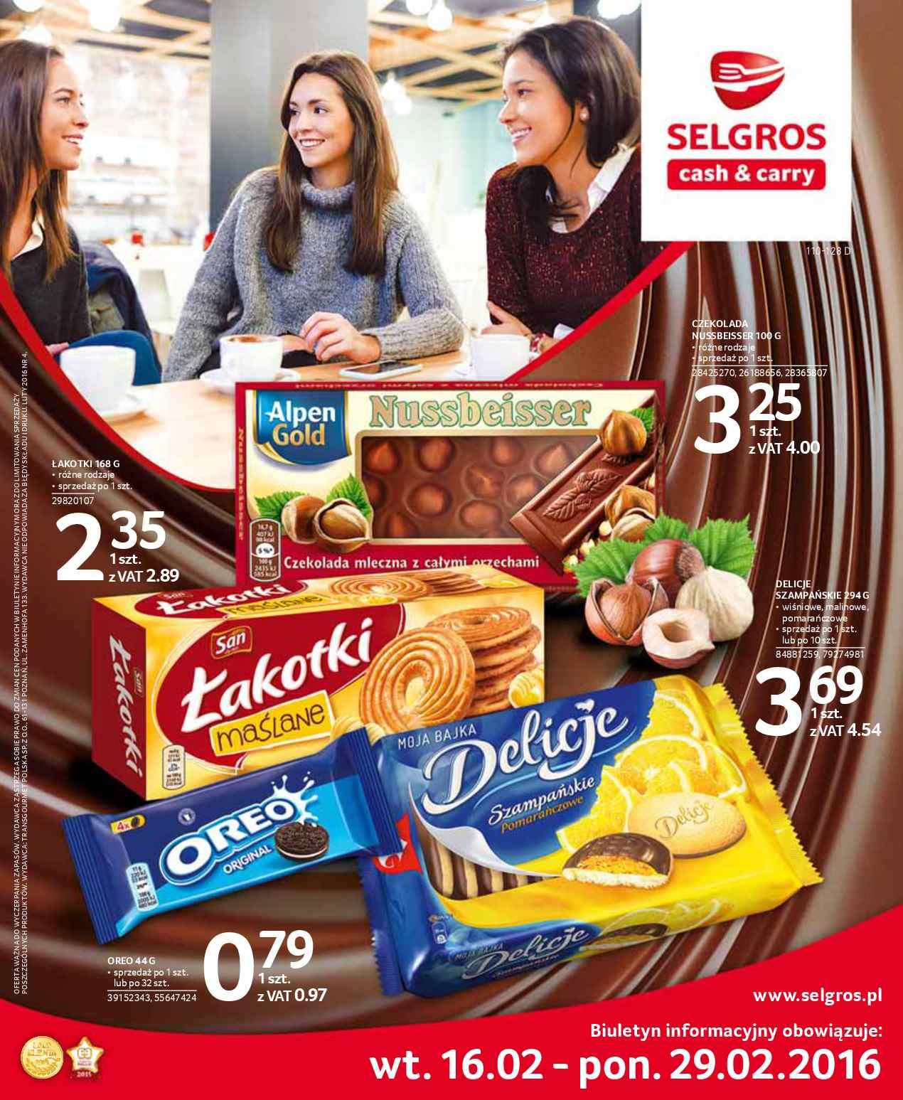 Gazetka promocyjna Selgros str. 1