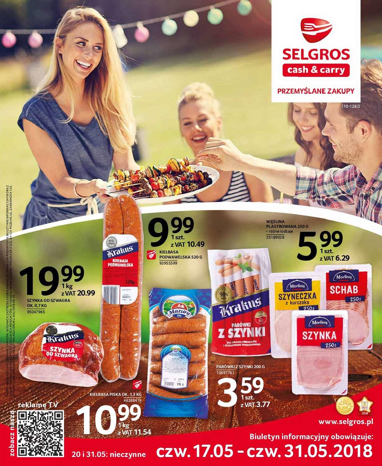 Gazetka promocyjna Selgros str. 1