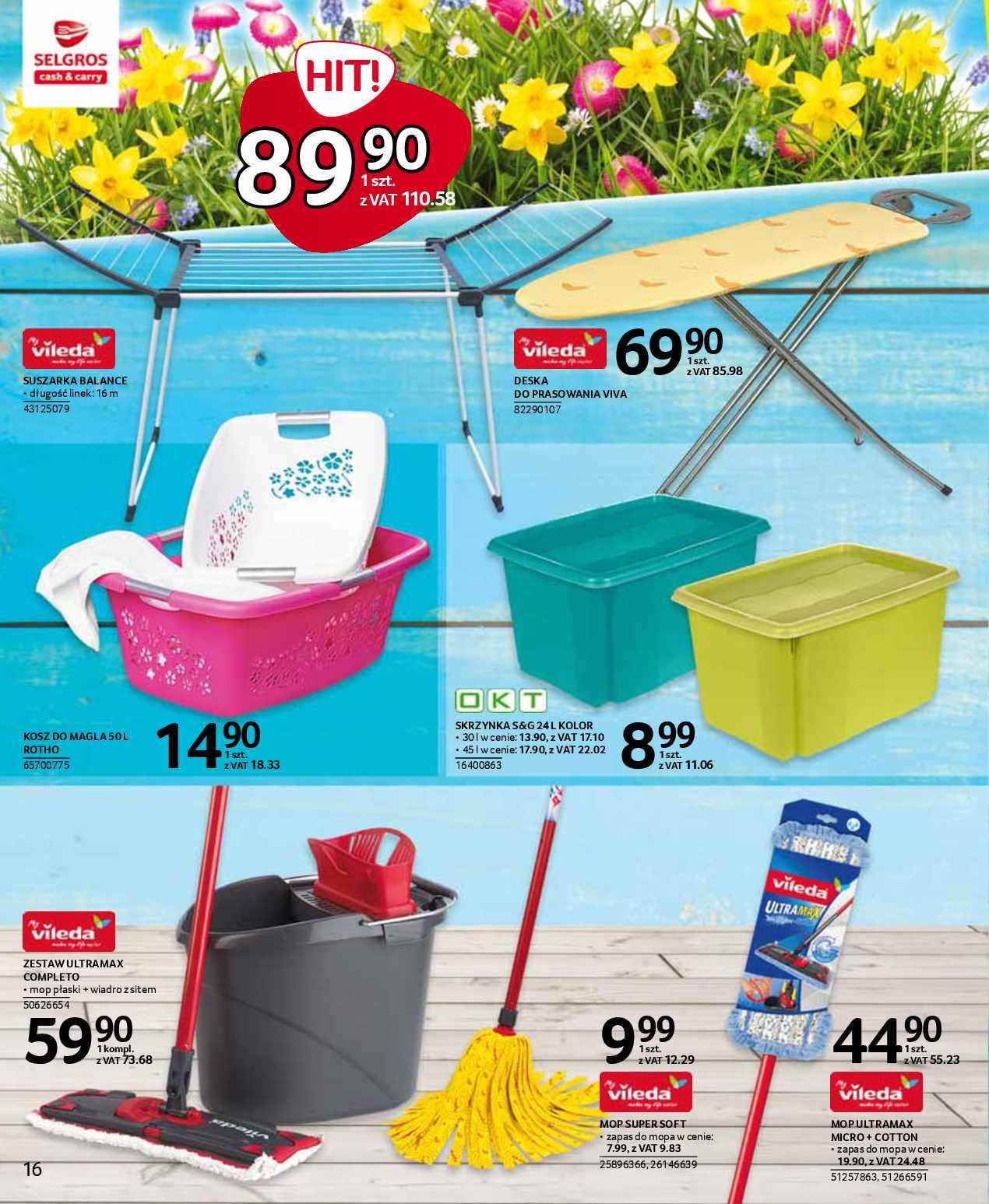 Gazetka promocyjna Selgros str. 16