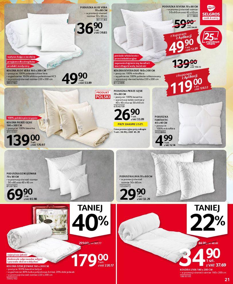 Gazetka promocyjna Selgros str. 21