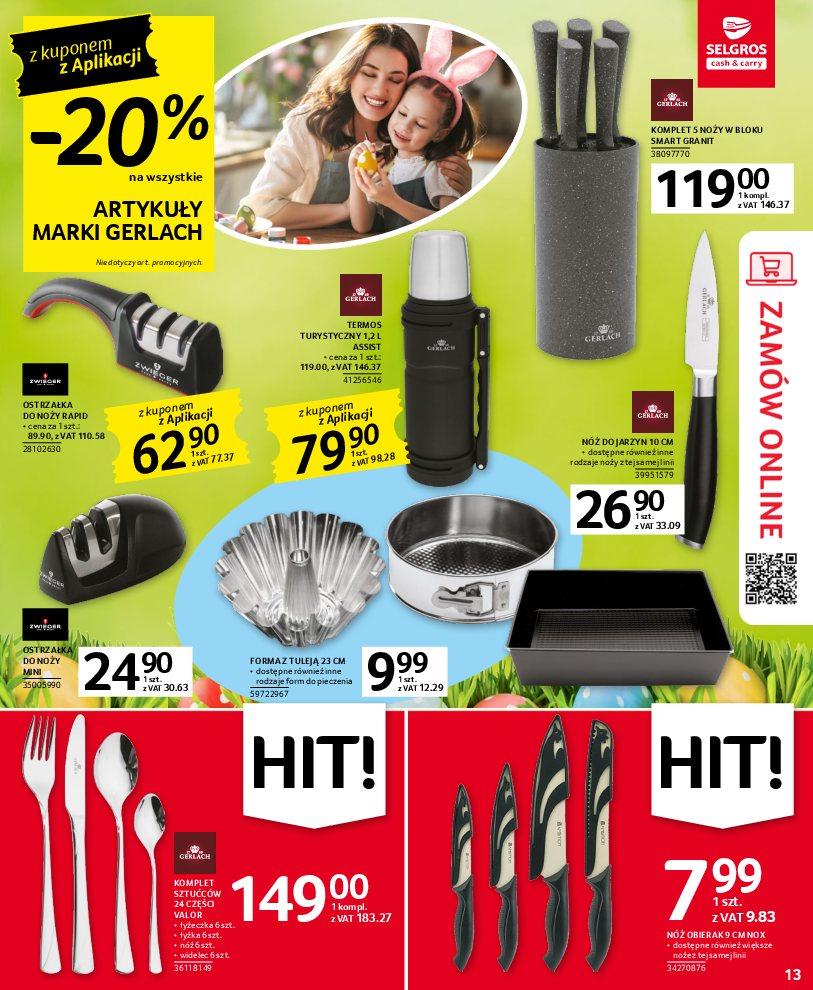 Gazetka promocyjna Selgros str. 13