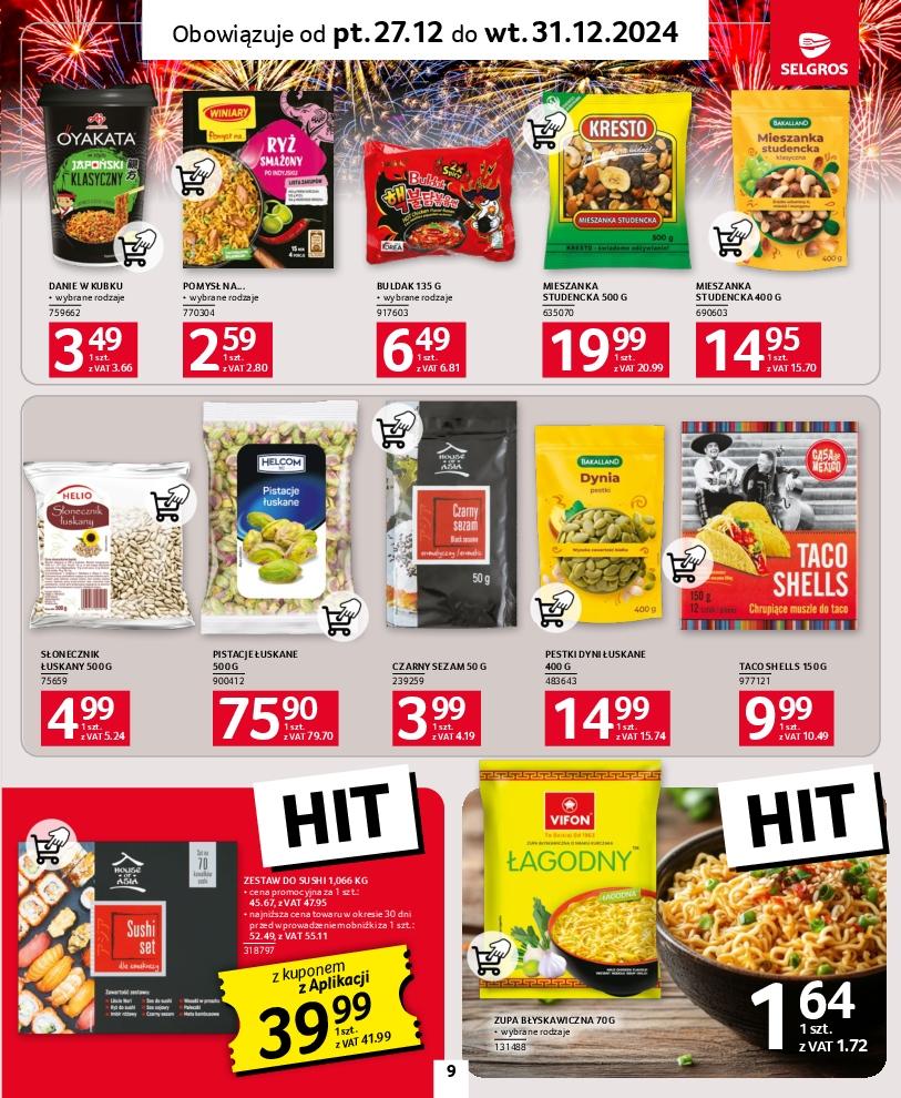 Gazetka promocyjna Selgros str. 9