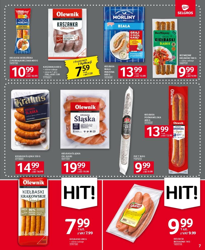 Gazetka promocyjna Selgros str. 7