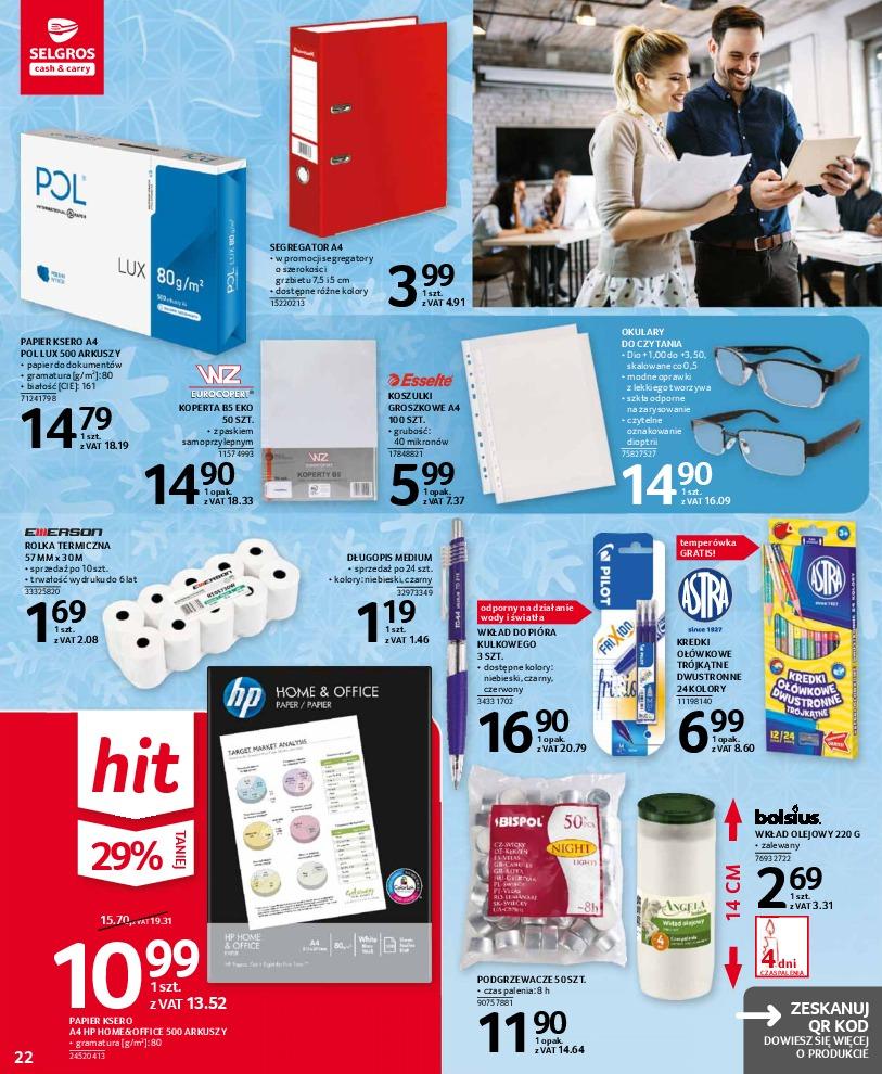 Gazetka promocyjna Selgros str. 22
