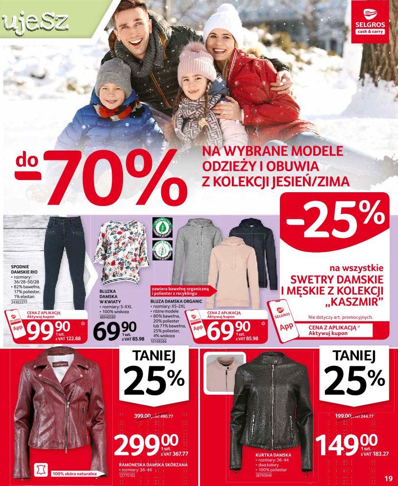 Gazetka promocyjna Selgros str. 19