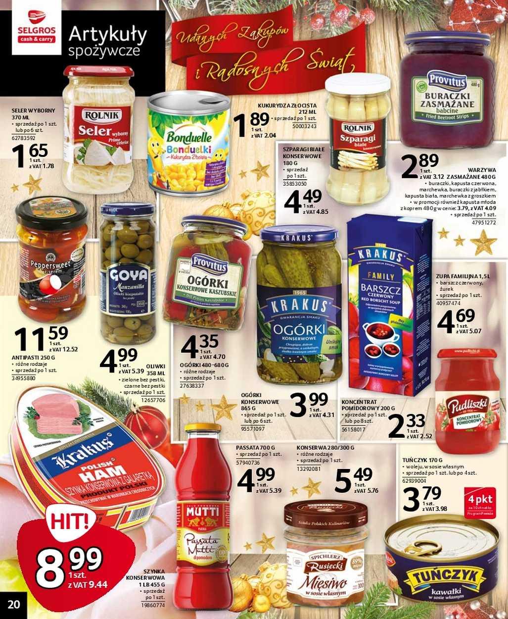 Gazetka promocyjna Selgros str. 20