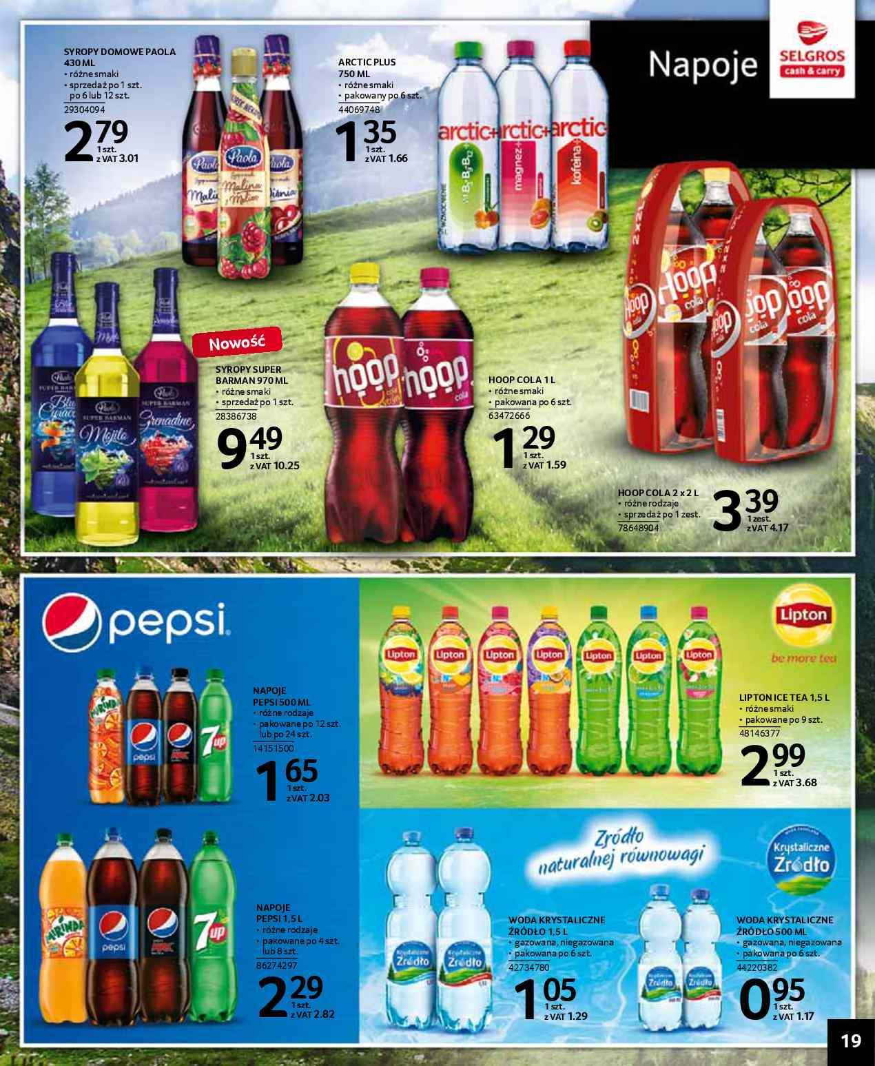 Gazetka promocyjna Selgros str. 19