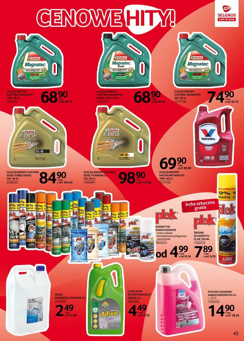 Gazetka promocyjna Selgros str. 43