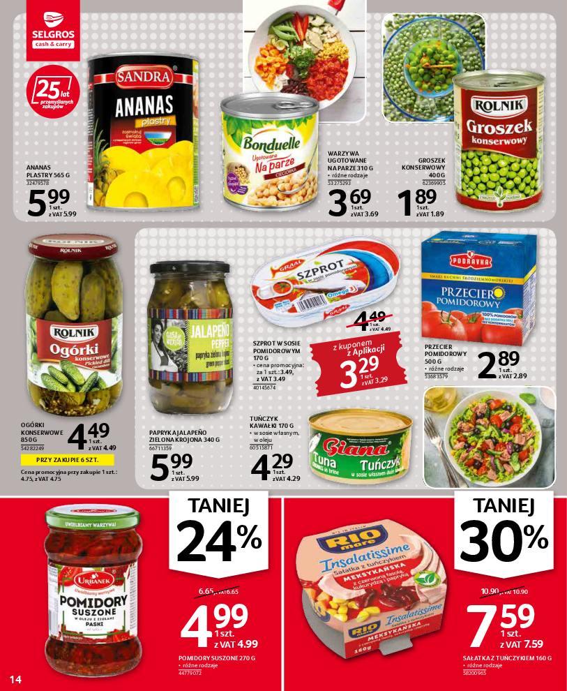 Gazetka promocyjna Selgros str. 14