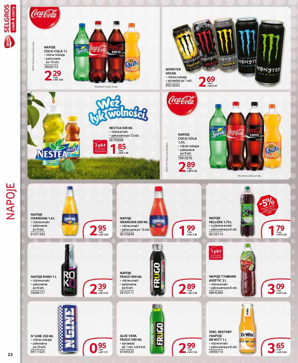 Gazetka promocyjna Selgros str. 22