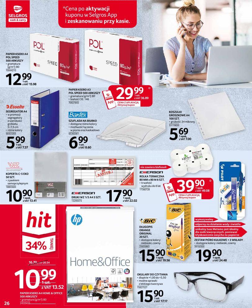 Gazetka promocyjna Selgros str. 26