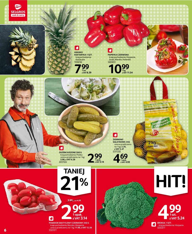 Gazetka promocyjna Selgros str. 6