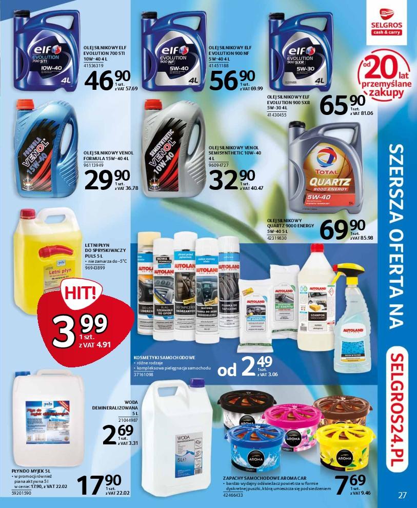 Gazetka promocyjna Selgros str. 27