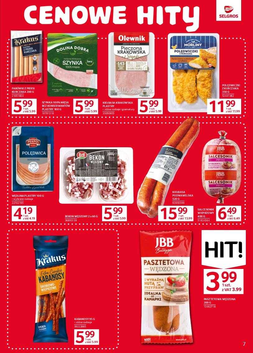 Gazetka promocyjna Selgros str. 7