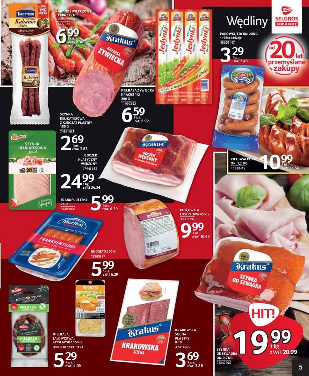 Gazetka promocyjna Selgros str. 5