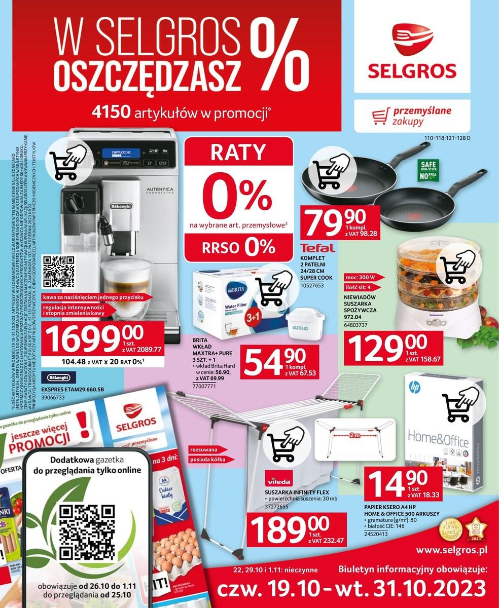 Gazetka promocyjna Selgros str. 1