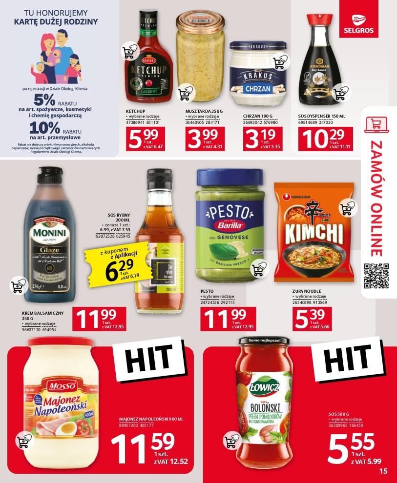 Gazetka promocyjna Selgros str. 15