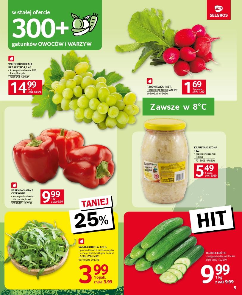 Gazetka promocyjna Selgros str. 5
