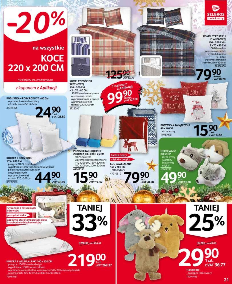 Gazetka promocyjna Selgros str. 21