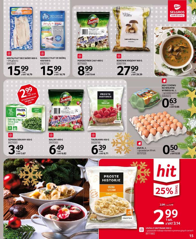 Gazetka promocyjna Selgros str. 15