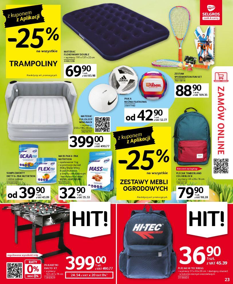 Gazetka promocyjna Selgros str. 23