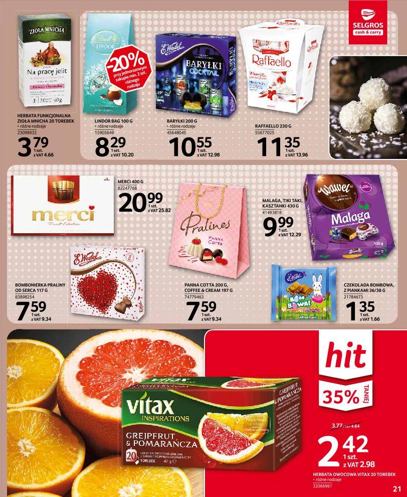 Gazetka promocyjna Selgros str. 21