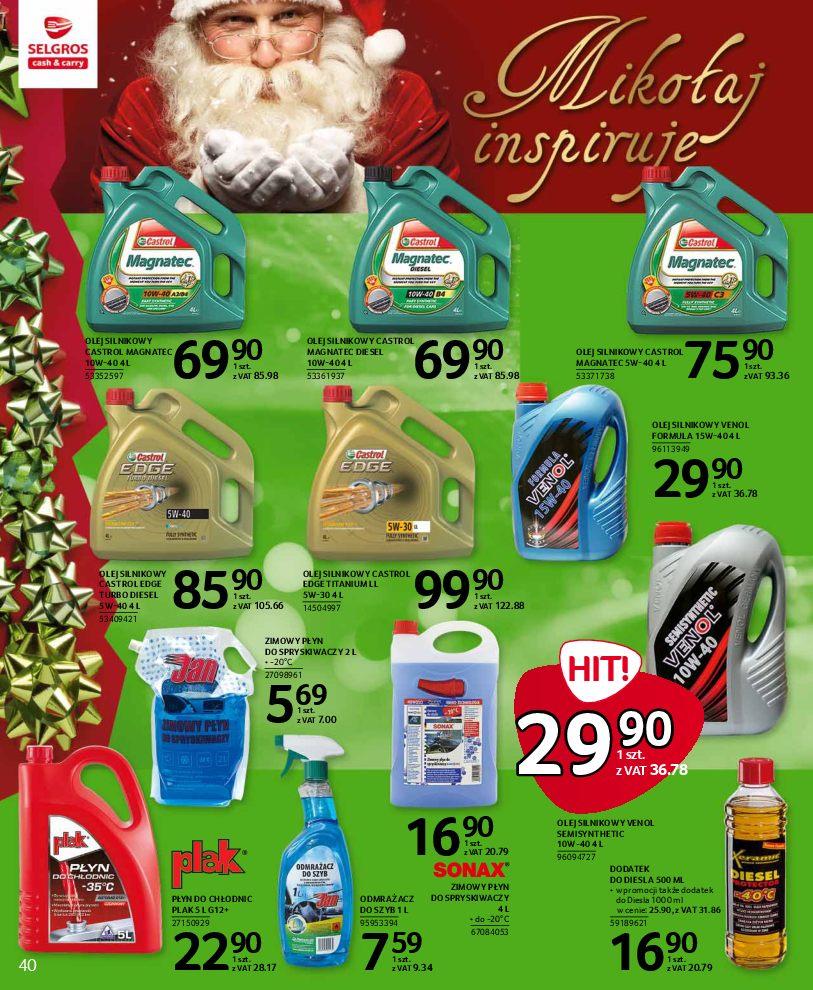 Gazetka promocyjna Selgros str. 40