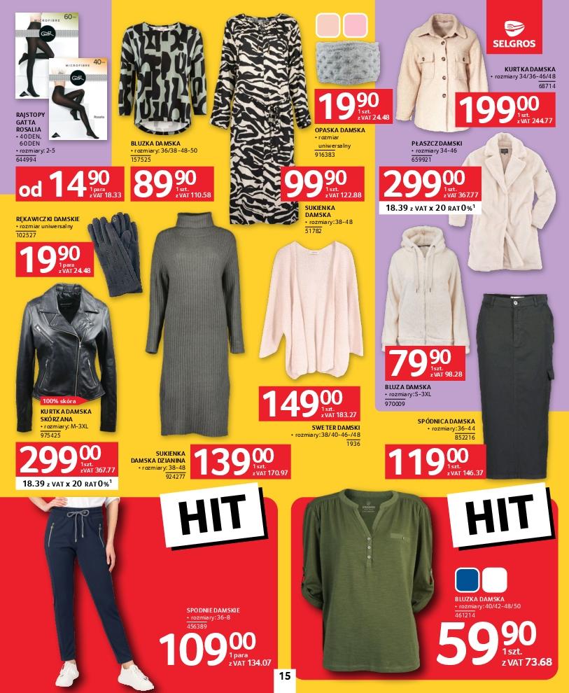 Gazetka promocyjna Selgros str. 15