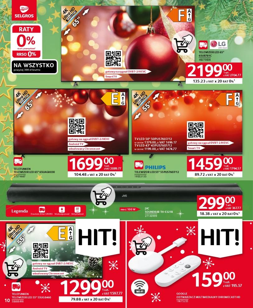 Gazetka promocyjna Selgros str. 10