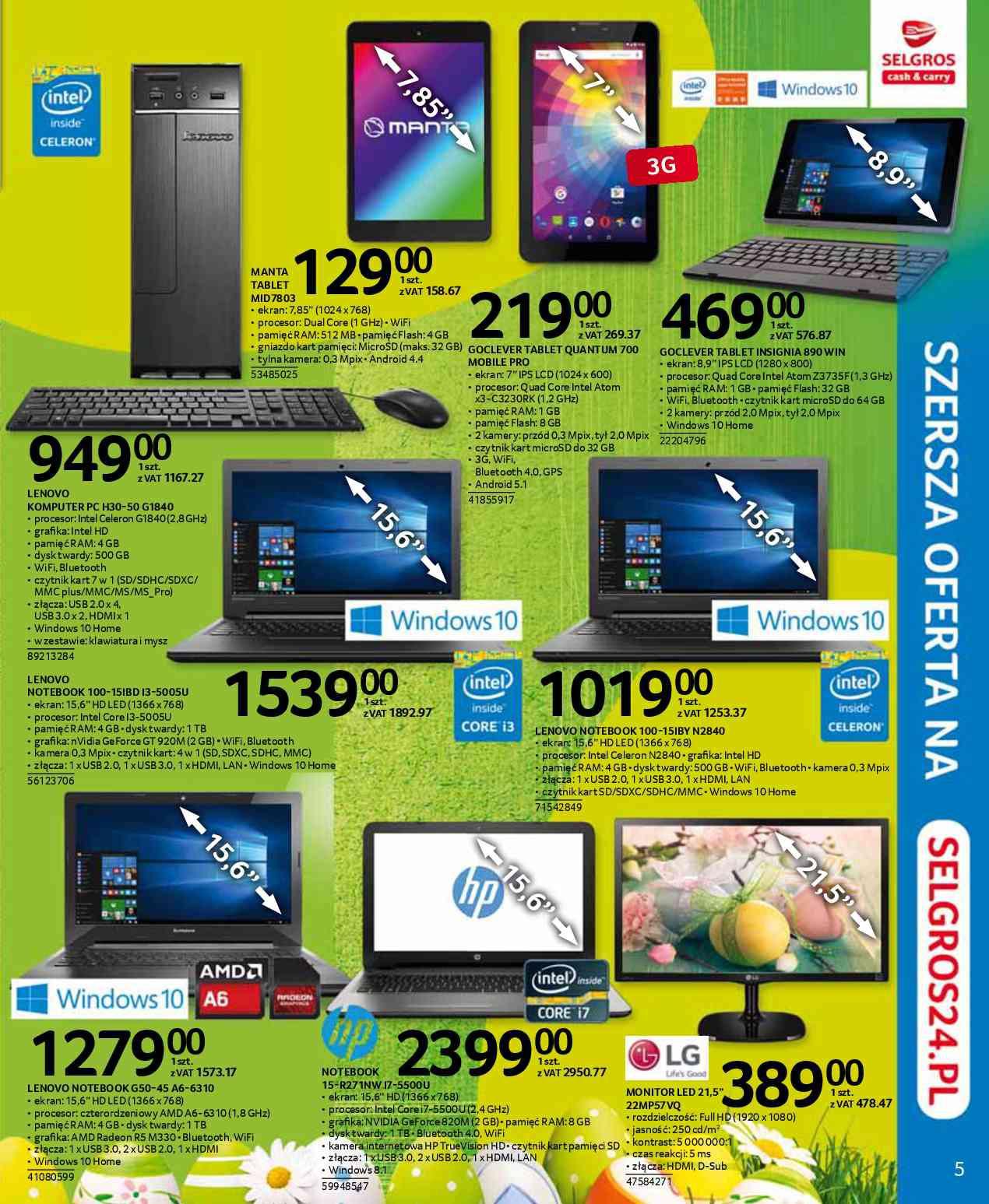 Gazetka promocyjna Selgros str. 5