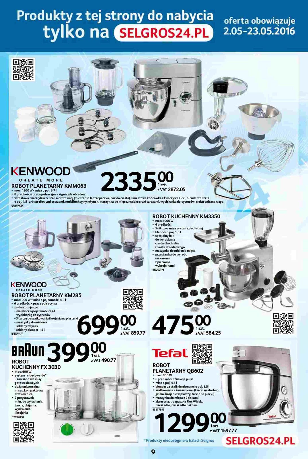 Gazetka promocyjna Selgros str. 9