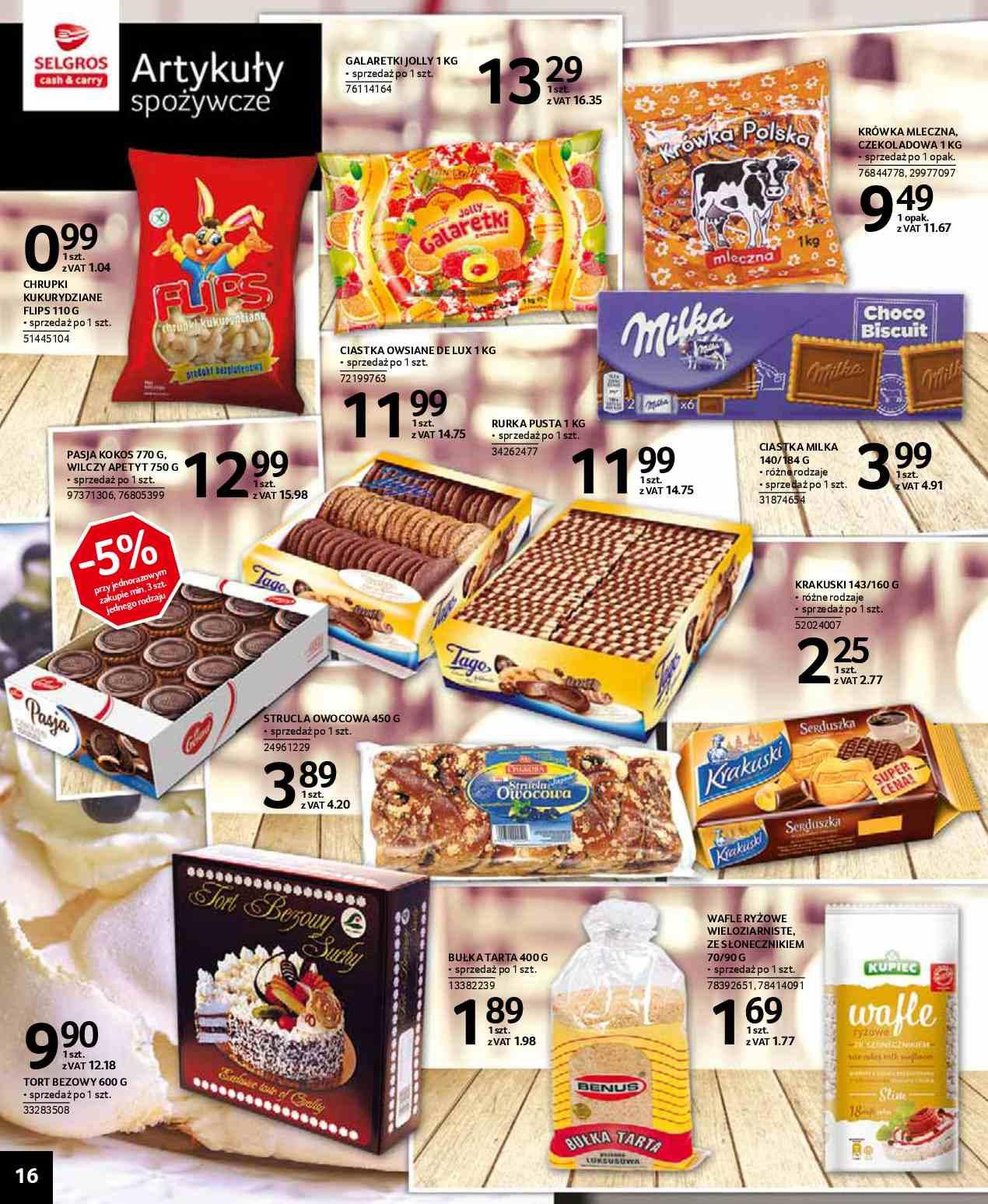 Gazetka promocyjna Selgros str. 16