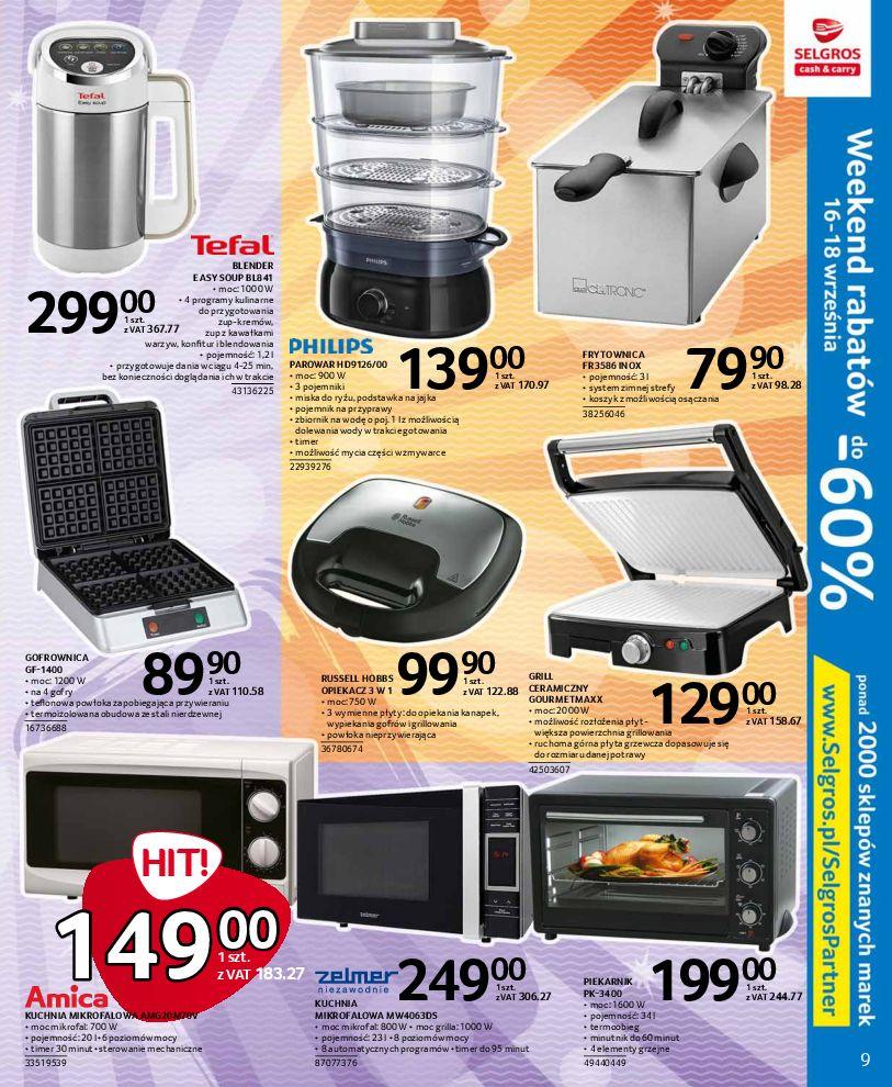 Gazetka promocyjna Selgros str. 9