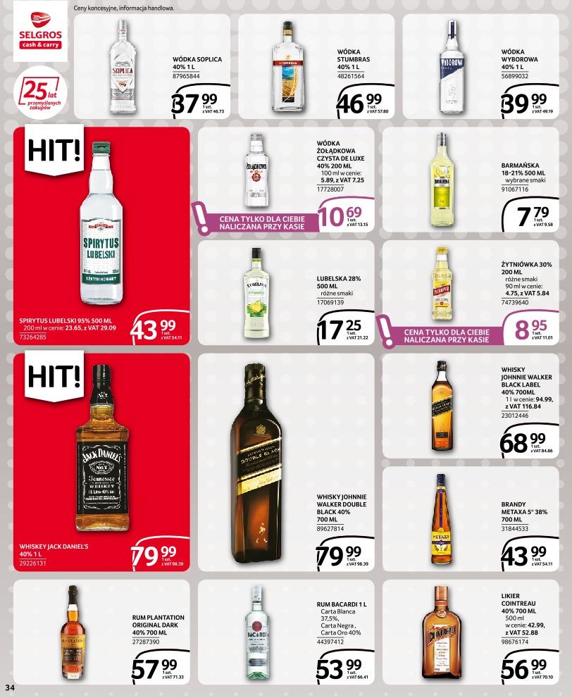 Gazetka promocyjna Selgros str. 34