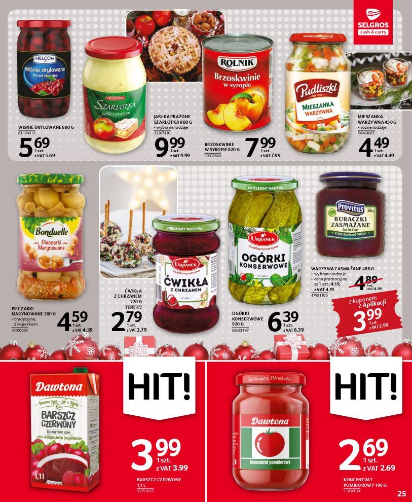 Gazetka promocyjna Selgros str. 25