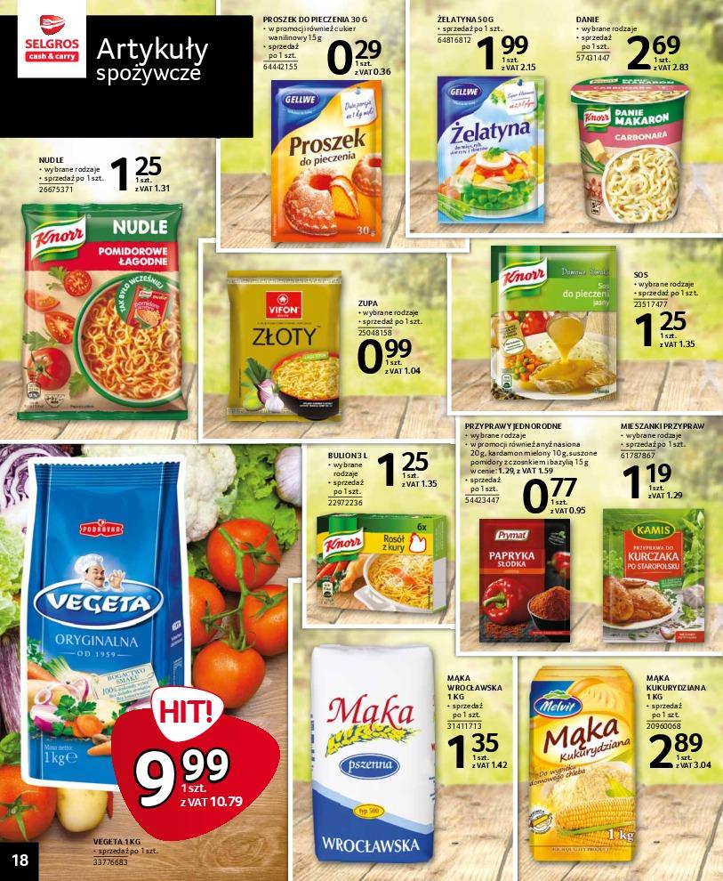 Gazetka promocyjna Selgros str. 18
