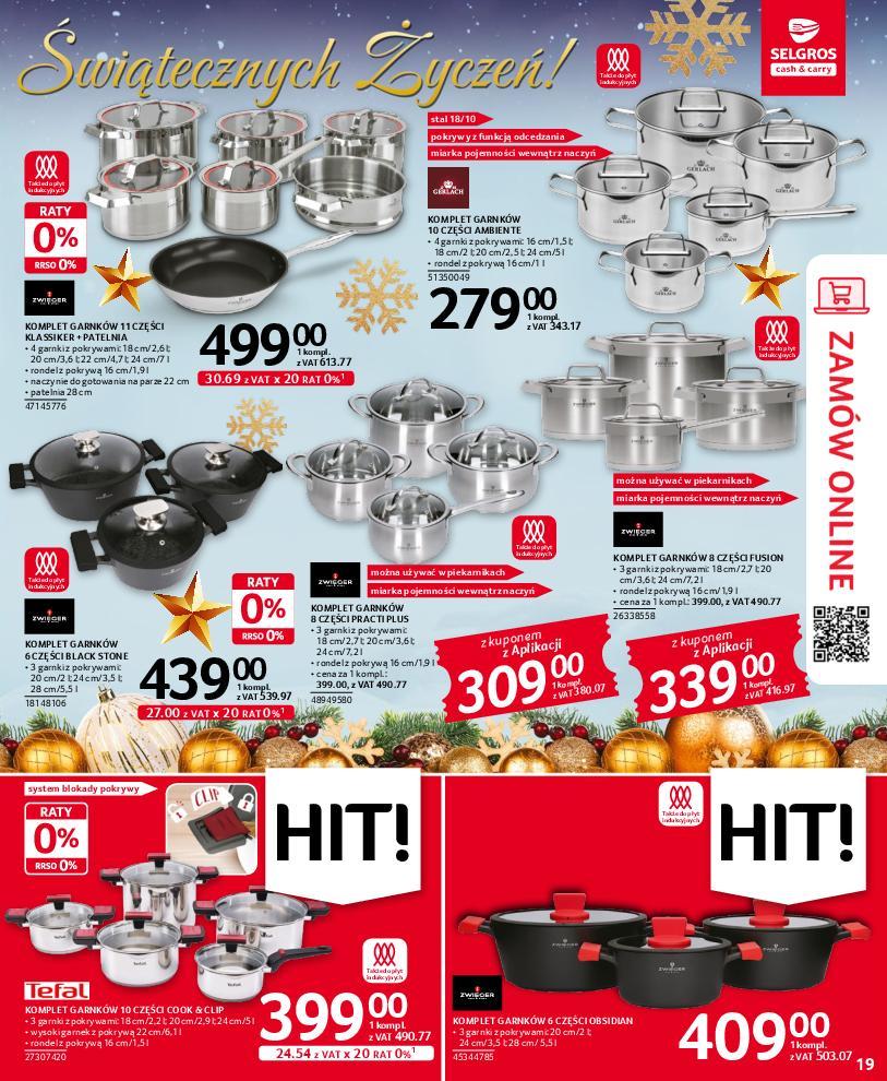 Gazetka promocyjna Selgros str. 19