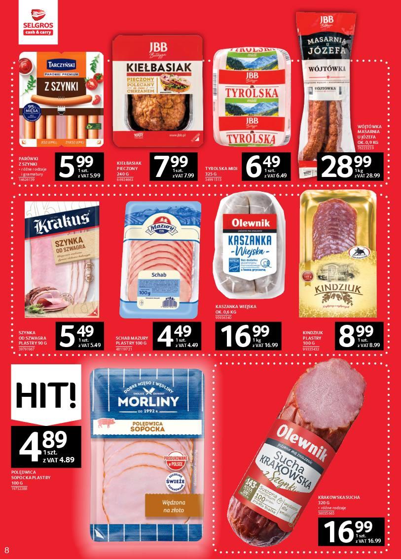 Gazetka promocyjna Selgros str. 8