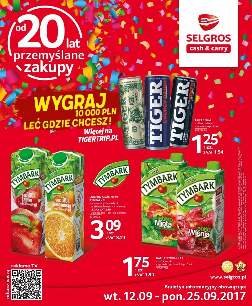 Gazetka promocyjna Selgros str. 1