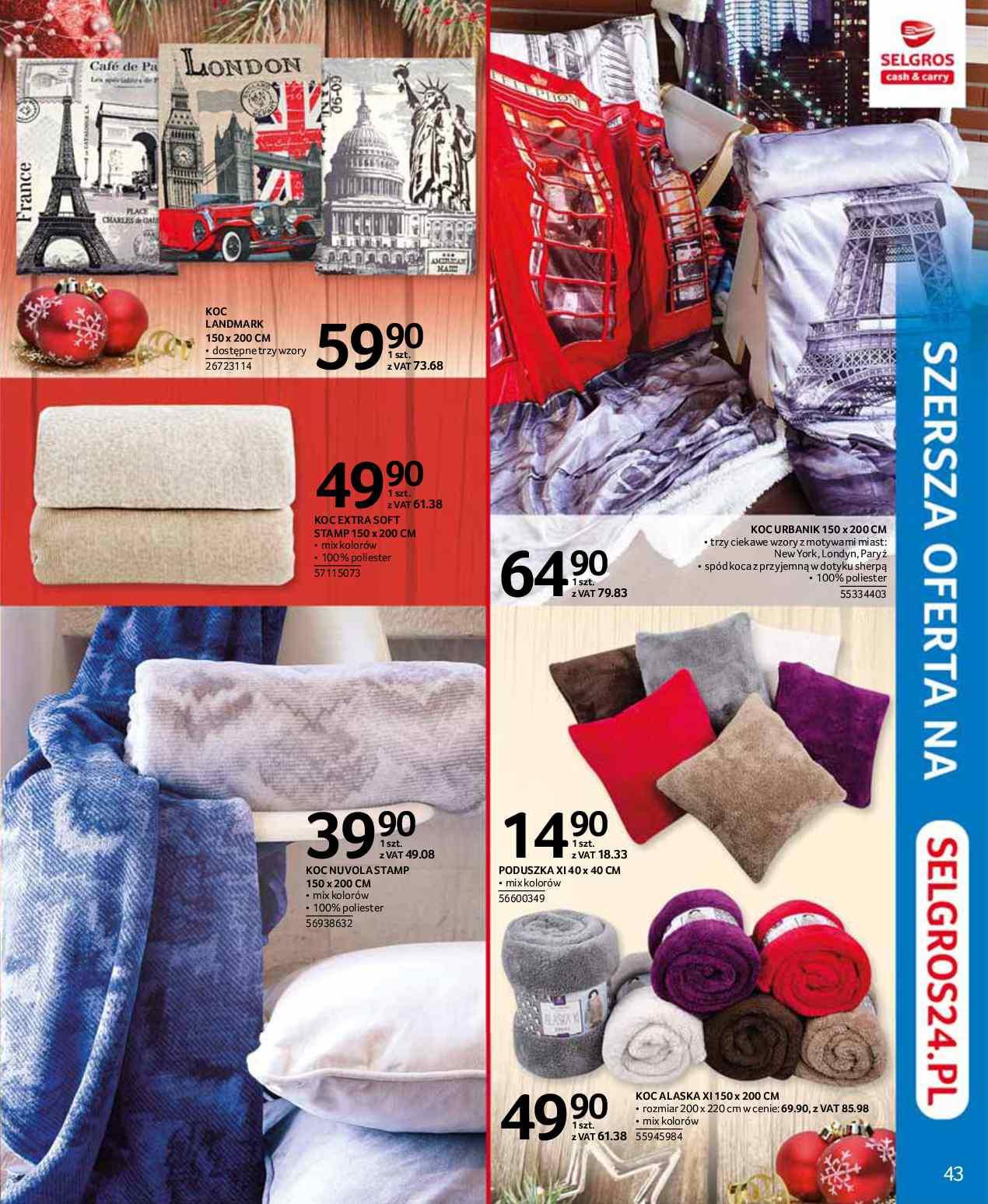 Gazetka promocyjna Selgros str. 43